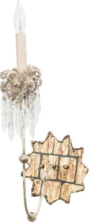 Actual product image Elstead Lighting Venetian wall light E14 Beige patina and gold (E14)