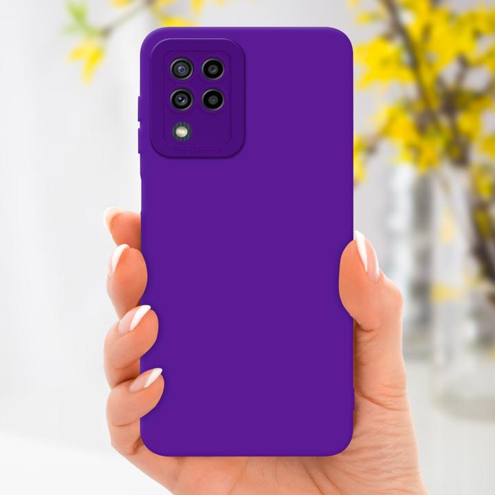 Actual product image Cadorabo Case for Samsung Galaxy M22 / M32 4G in TPU Fluid LM162 Style (Samsung Galaxy M22, Samsung Galaxy A32)
