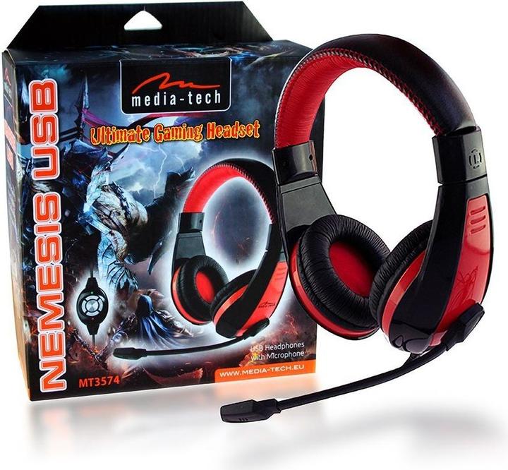 Media-Tech MEDIATECH MT3574 NEMESIS USB - Stereo US (Kabelgebunden)