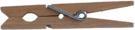 Actual product image Multy Wooden clothes pegs 48 pieces