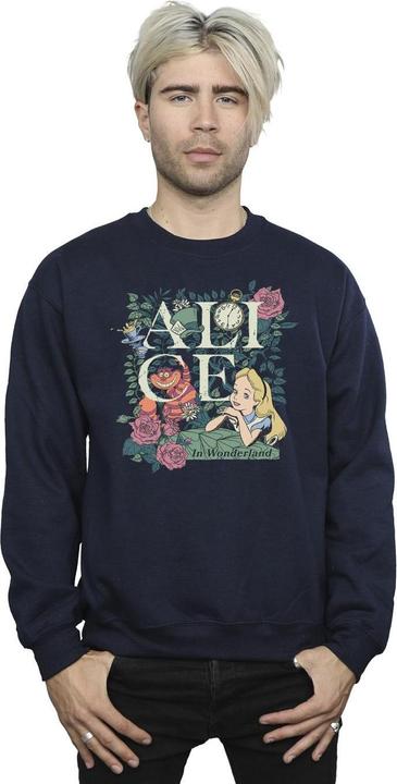 Immagine prodotto Disney Alice In Wonderland Leafy Garden Felpa Uomo (L)