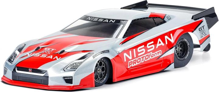 Actual product image Proline Body Nissan GT-R R35 Drag unpainted, 1:10