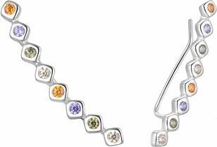 Produktbild Moiss Playful longitudinal earrings made of silver E0002383 (L)