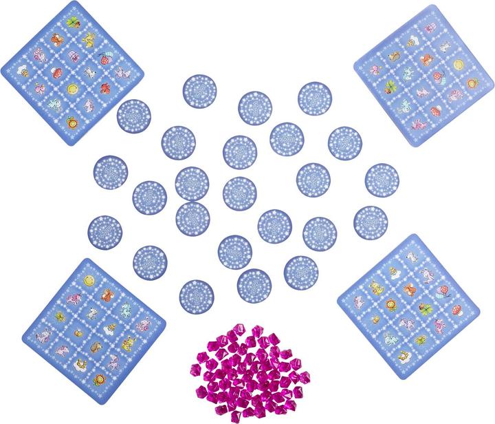 Produktbild Haba Einhorn Glitzerglück - Funkel-Bingo (Französisch, Deutsch, Englisch, Italienisch)