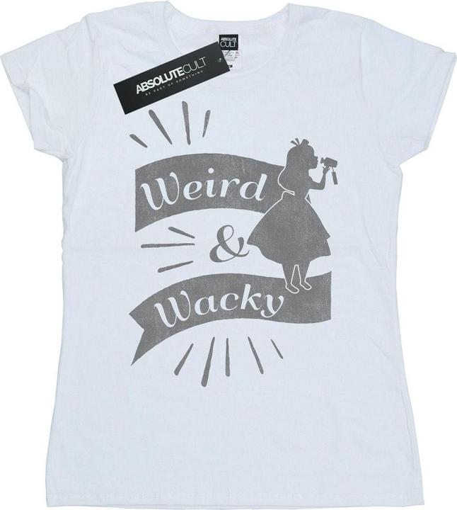 Image du produit Disney - T-shirt ALICE IN WONDERLAND WEIRD AND WACKY - Femme (M)