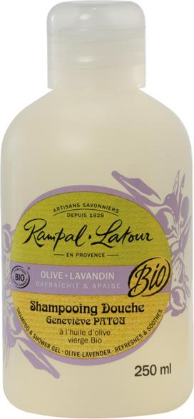 Rampal Latour Dusch-Shampoo Olive-Lavandin 250mL Bio (250 ml, Flüssiges Shampoo)
