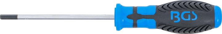Immagine prodotto BGS Cacciavite | Attacco esagonale 4 mm | Lunghezza lama 100 mm (Chiave a brugola)