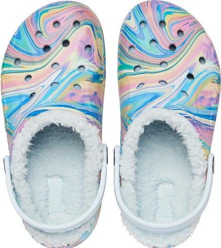 Actual product image Crocs K's Baya Lined Printed Clog (33)