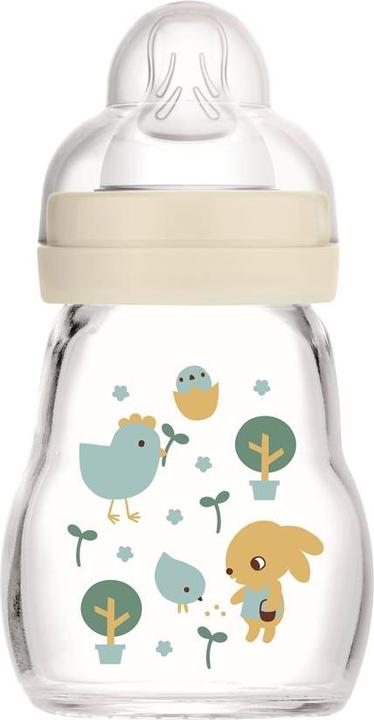 Image du produit MAM Bouteille de verre Feel Good assortie (170 ml)