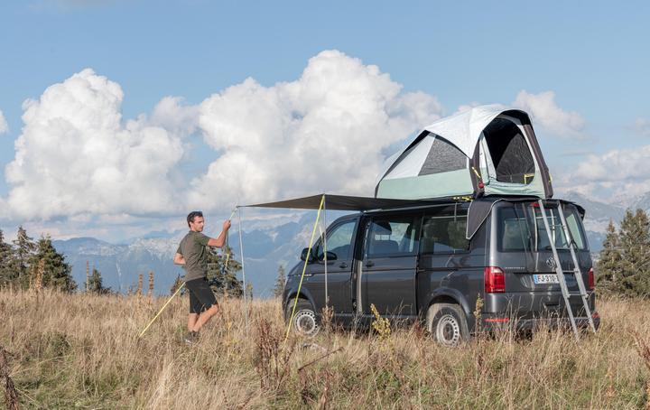 Image du produit Quechua VAN 500 FRESH AND BLACK 2P (Tente de toit, 24 kg, 2 personnes)