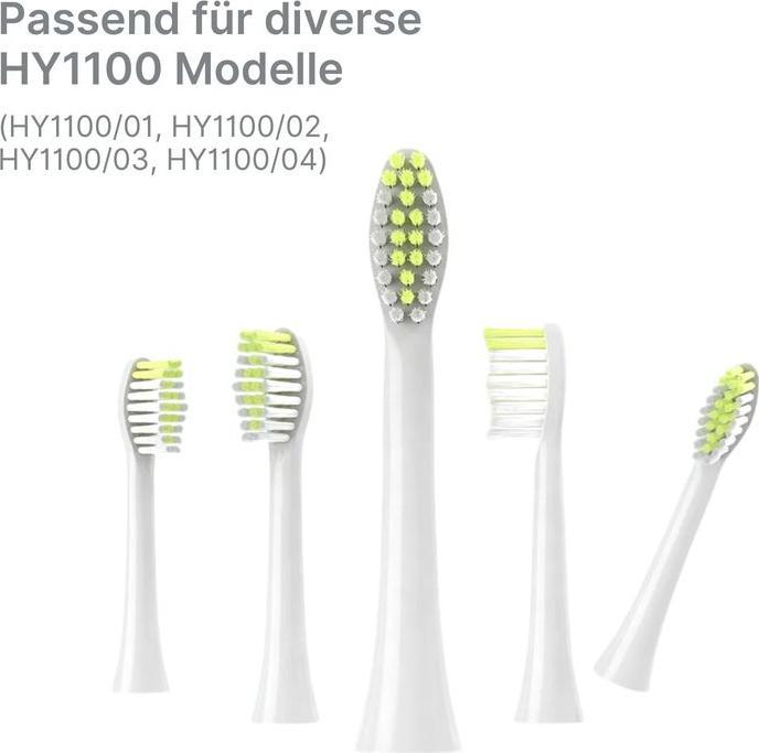 Image du produit Hermex Brosse de rechange Tête de brosse à dents alternative pour Philips One série HY1100 (8 x)