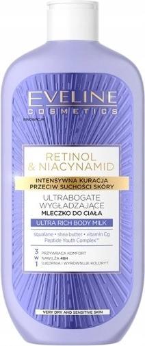 Immagine prodotto Eveline BODY Mleczko 350ml RETINOL&NIACYNAM.Wygład (Latte corpo, 350 ml)