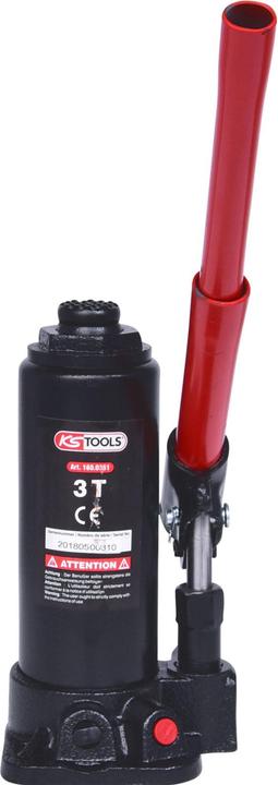 KS Tools Cric de bouteille hydraulique. 3 t