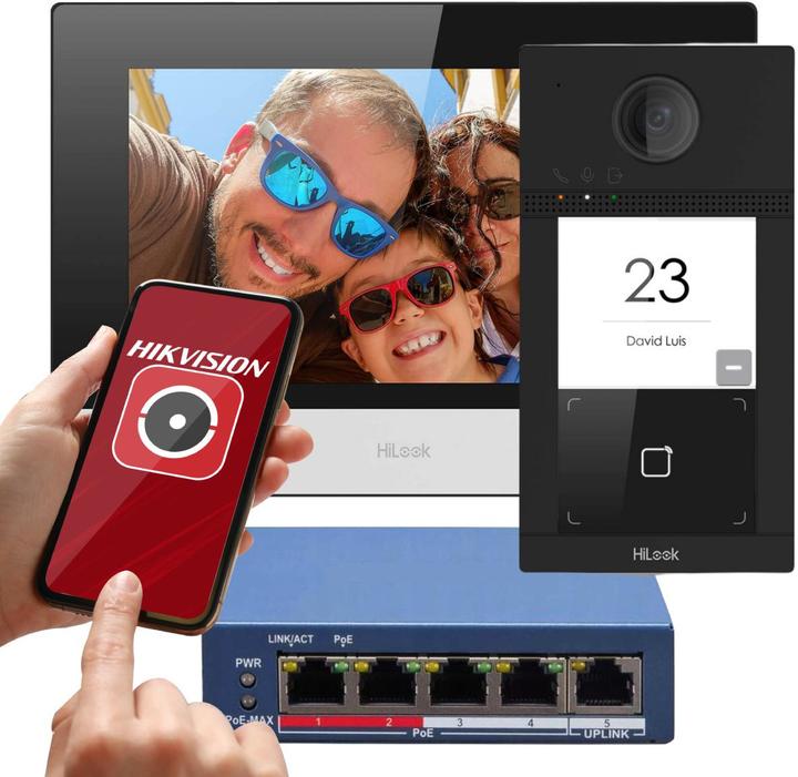 HiLook by Hikvision IP-VIS-Pro IP Video Doorbell Kit