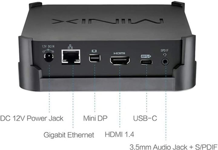 Actual product image Minix Neo J50C-4 Max (Intel Pentium J5005)