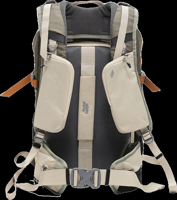 Produktbild VSGO Pocket Ranger 35 L Off White Green With Insert (Fotorucksack, 35 l)