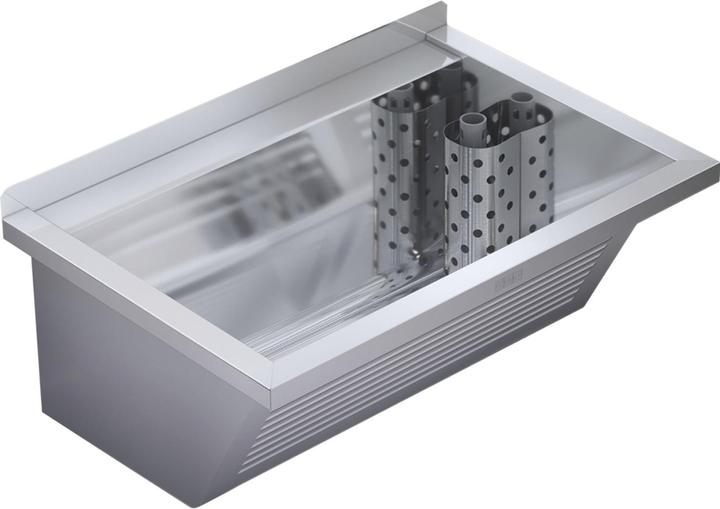 Franke Wall-mounted sink Sink, drain right Stainless steel sink (500 mm, 750 mm)