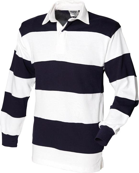 Front Row Poloshirt Genäht Rugby