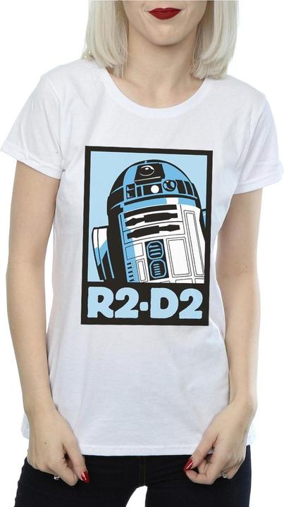 Immagine prodotto Star Wars R2-D2 Poster Maglietta Donna (L)