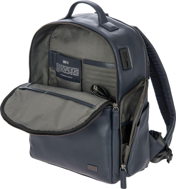 Image du produit Brics Torino Sac à dos en cuir 40 cm pour ordinateur portable (13 l)