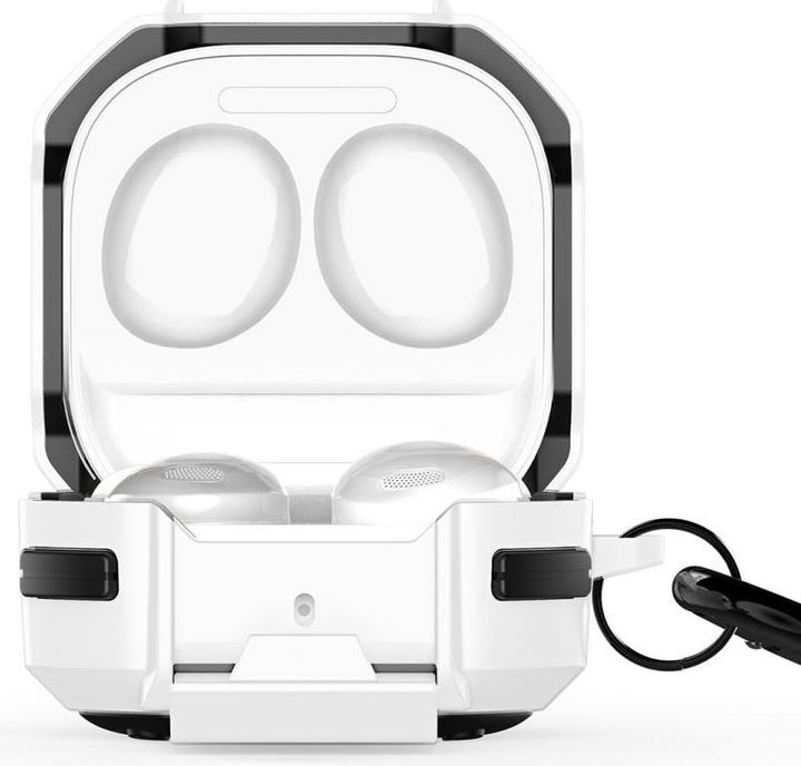 Dux Ducis Coque SECG pour Samsung Galaxy Buds Live / Buds Pro / Buds 2 / Buds 2 Pro - blanc (Manchon pour casque d'écoute)