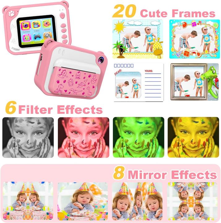 Image du produit Uleway Imprimer Appareil photo instantané