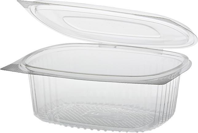 Image du produit Starpak Barquettes pour épicerie fine et saladesit Couvercle à charnière (50 x)