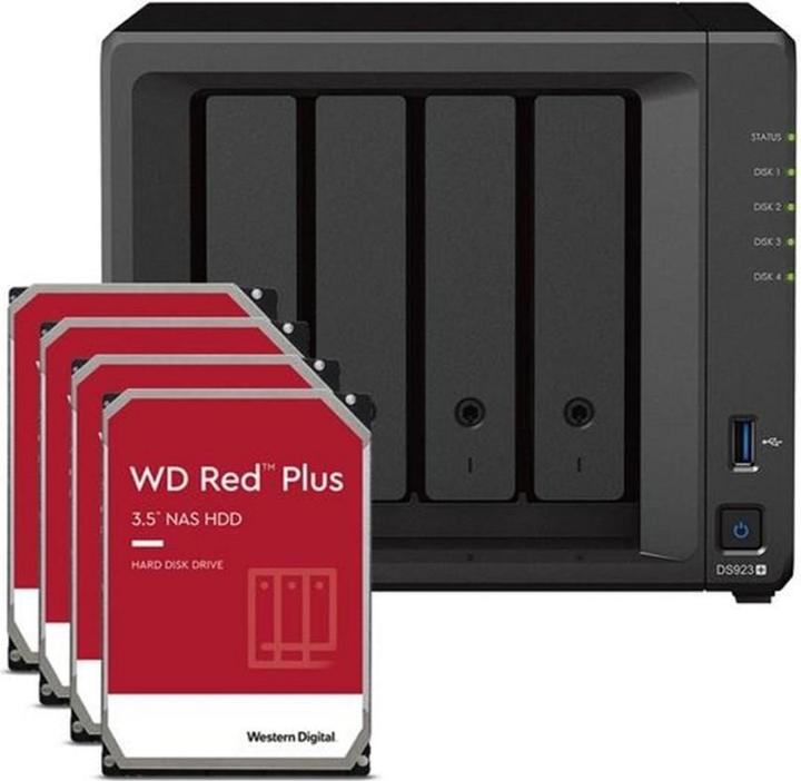 Produktbild Synology DS923+ (4 x 2 TB, WD Red Plus)