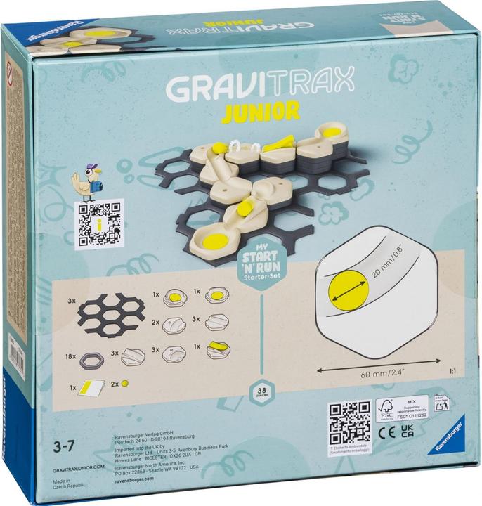 Actual product image Ravensburger GraviTrax Junior Starter-Set S Start and Run