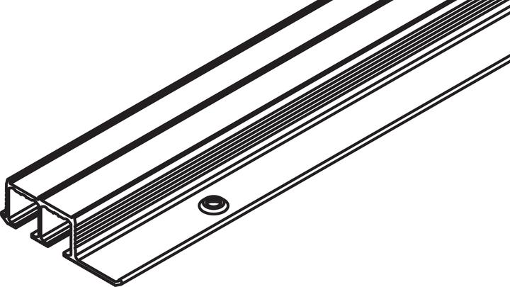 Image du produit HAWA Clipo 16 rail de roulement double perforé à visser