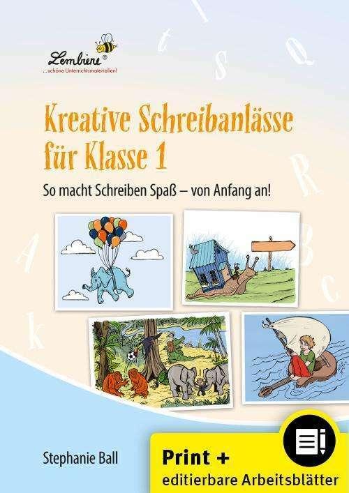 Produktbild Kreative Schreibanlässe für Klasse 1 (Set) (Deutsch, Stephanie Ball, 2022)