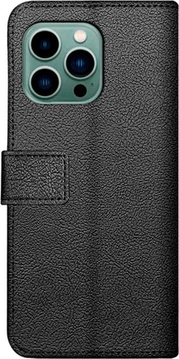 Actual product image Just in Case Pu-Leather Book Cover Black Apple iPhone 14 Pro (Apple iPhone 14 Pro)