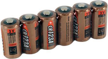 Actual product image Ansmann Photo battery CR-123A Lithium C (6 pcs., CR123A, 1375 mAh)