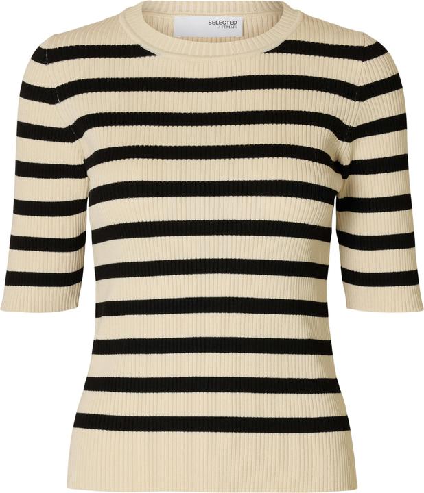 Actual product image Selected Femme Ribbed knit top (L)