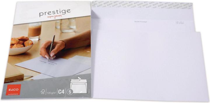 Image du produit Elco Enveloppe Prestige, sans fenêtre (C4, 5 x)