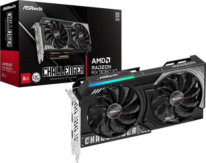 Immagine prodotto AsRock Radeon RX 9060 XT Challenger OC (8 GB)