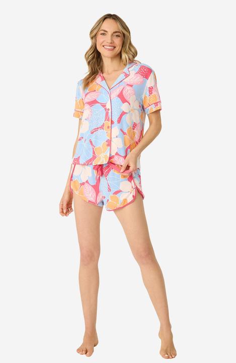 Pj Salvage Pyjamaoberteil Tropical Dreams