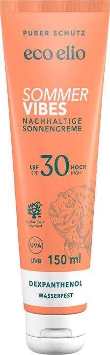 Actual product image Eco Elio Summer Vibes (Suntan cream, SPF 30, 150 ml, 164 g)