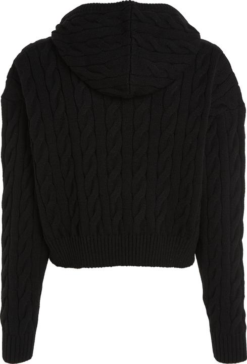Image du produit Tommy Hilfiger Sweat à capuche Tjw Center Flag Cable pour femme (M)