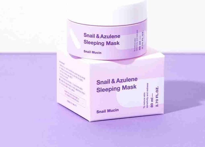 Actual product image Tia'm TIAM Snail & Azulene Sleeping Mask (80 ml)
