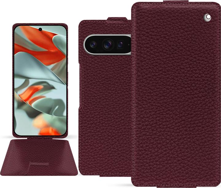 Actual product image Noreve Vertical leather shell (Google Pixel 9 Pro XL)