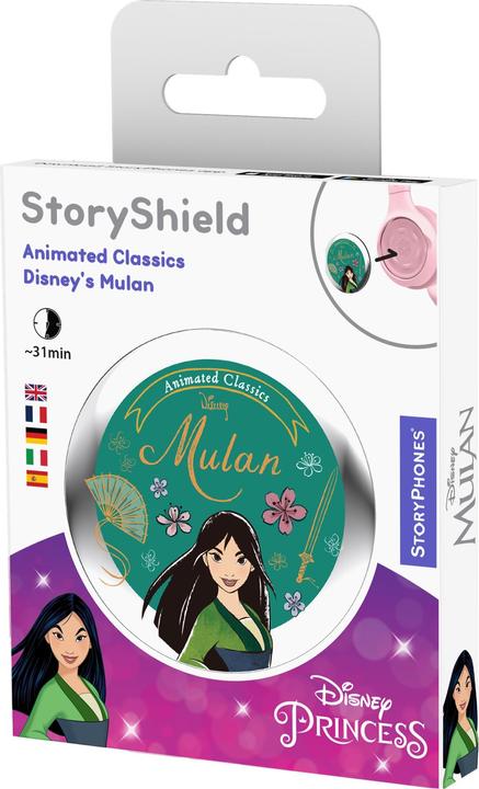 Actual product image Onanoff StoryShield Disney Mulan (German, French, Italian, English, Spanish)