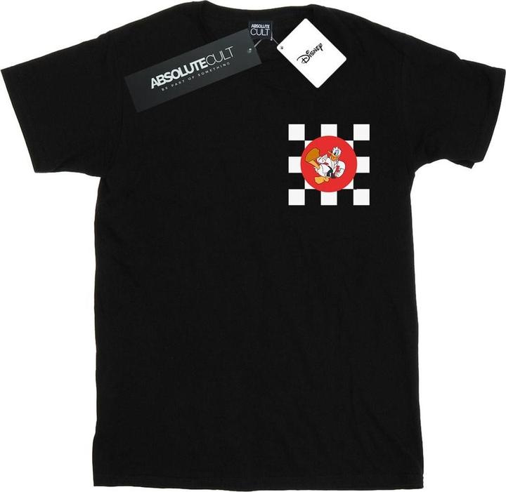 Actual product image Disney Womens/Ladies Donald Duck Karate Kick Cotton Boyfriend T-Shirt (L)