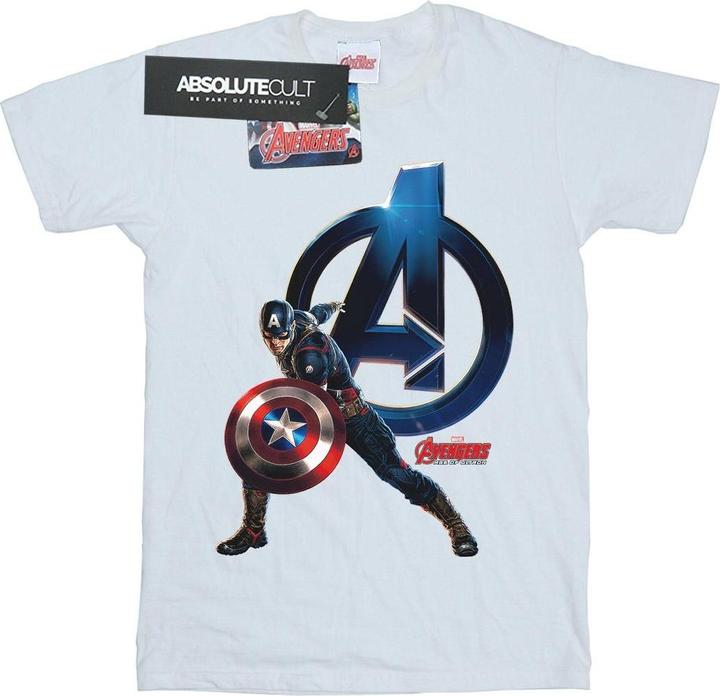 Immagine prodotto Maglietta con la posa di Capitan America (M)