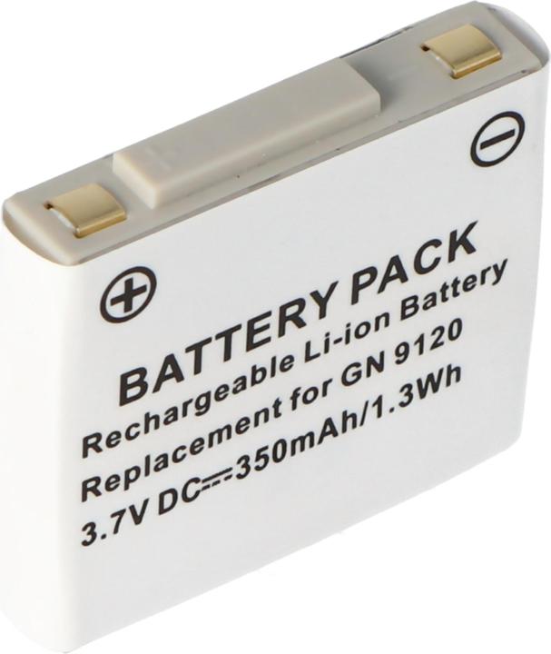 Actual product image AccuCell Battery GN NETCOM 9120, 9125, 9350 (GN Netcom 9120)