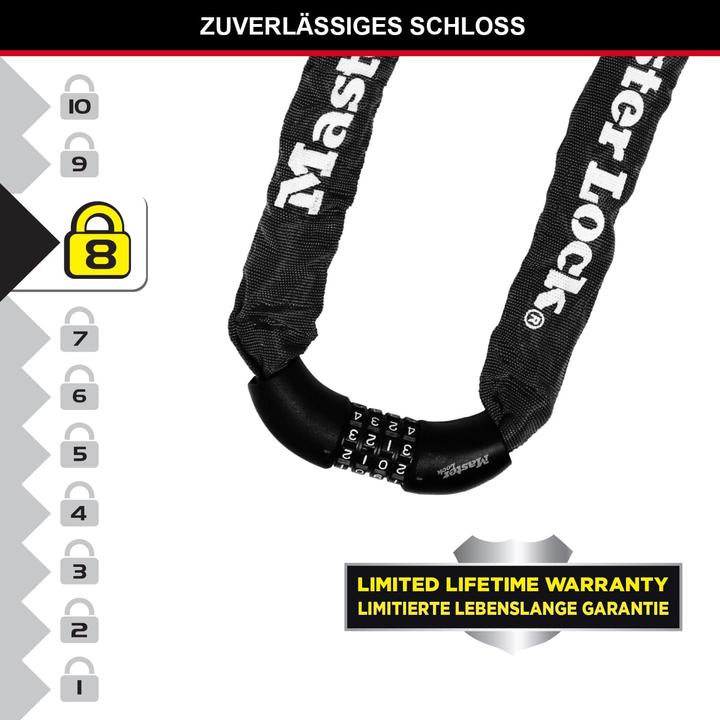 Image du produit Master Lock 8392 Antivol à chaîne (90 cm)