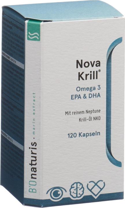 Produktbild B'Onaturis Novakrill Nko Krillöl (120 Stück, Kapseln, 0.50 g)