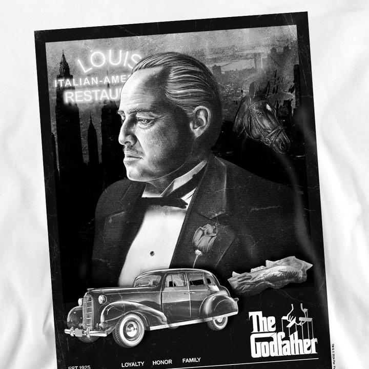 Immagine prodotto The Godfather Felpa Don Vito Corleone Poster Adulto Unisex (S)