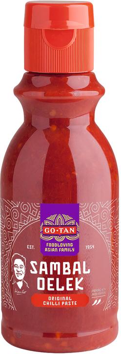 Actual product image Go-Tan Sambal Oelek squeeze 234g (263 g)
