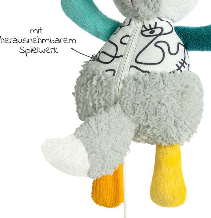 Image du produit Fehn Boîte à musique Mini DoBabyDoo renard, Matériau : tissu imprimé